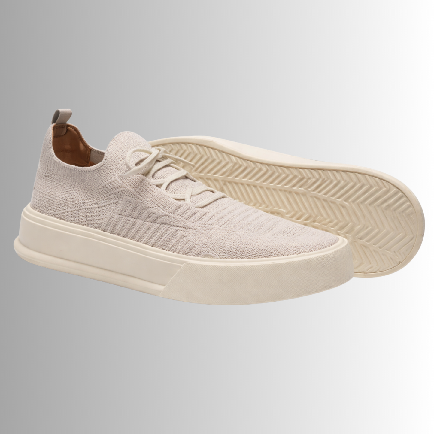 Zapatillas Casuales Hombre de Cuero Natural Ultrasuave